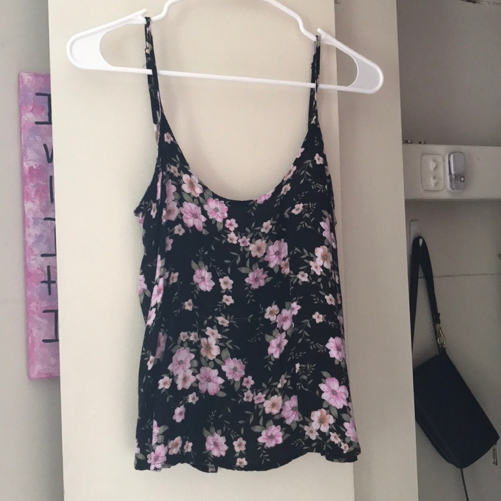 Floral tank top